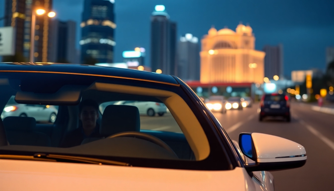 Choose cheap car rental with driver in Kuala Lumpur for your city travels, featuring a friendly driver and luxury vehicle.