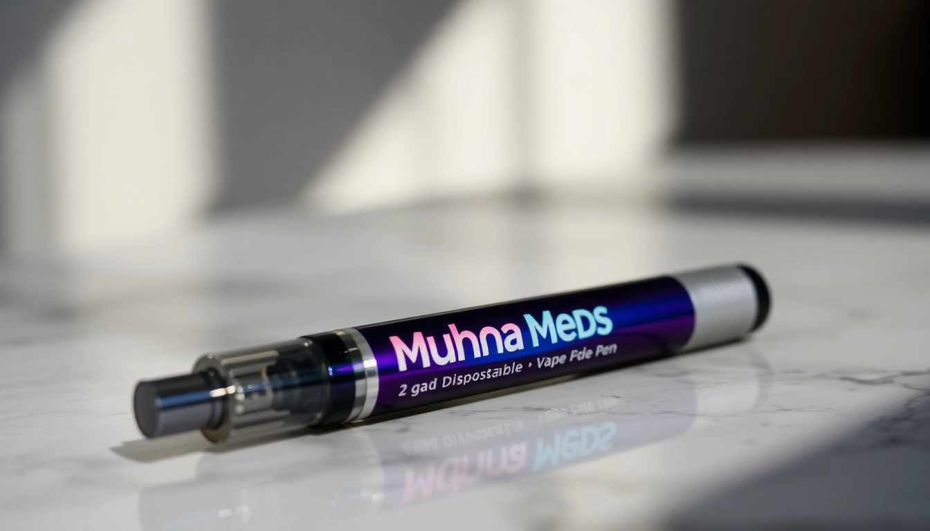 Use the Muha Meds 2 gram disposable vape pen to enjoy a smooth and flavorful experience.