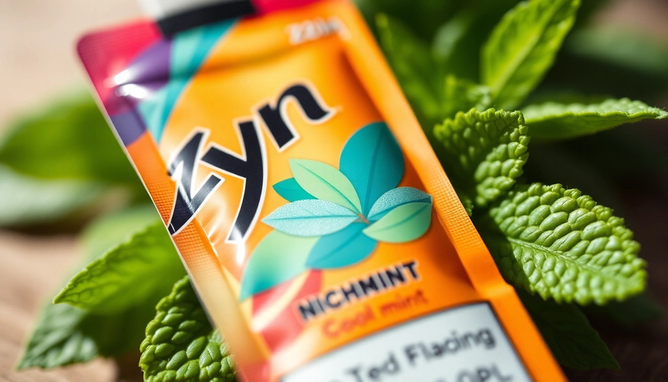 View the Zyn Bahrain nicotine pouch showcasing its fresh mint flavor for a refreshing experience.