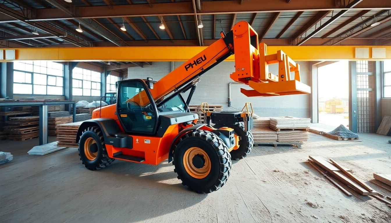 Improving efficiency with Telehandler Financing through equipment lifting materials.