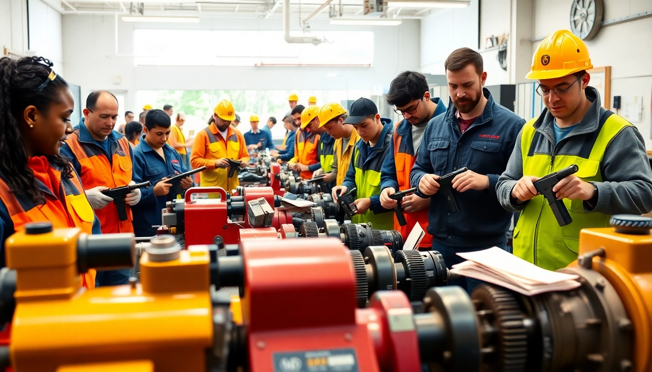 Students excel at a trade school in Knoxville, TN, practicing hands-on skills together.