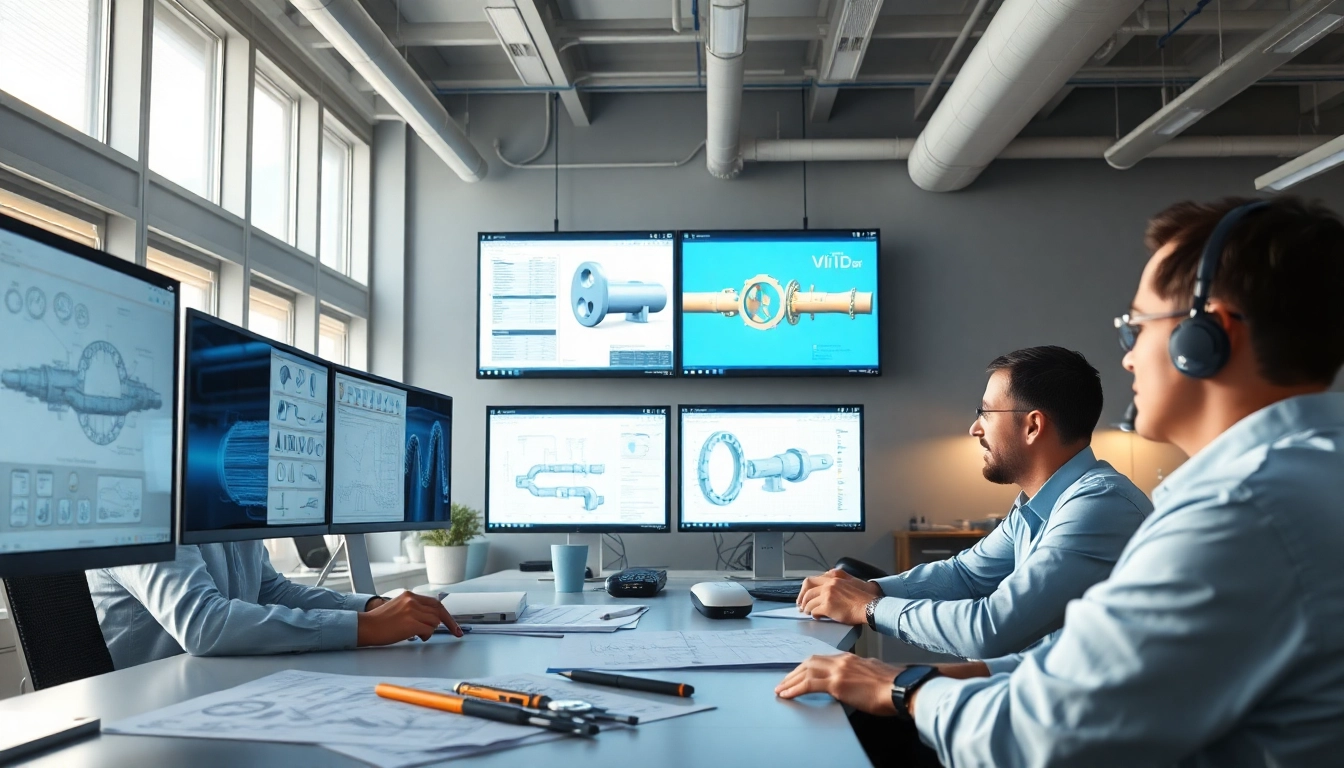 Analyze pipe stress designs with the leading pipe stress Company in a modern engineering setting.