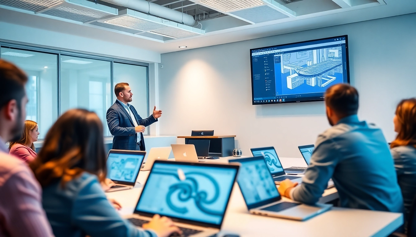 Engage in BIM Training in Pune with hands-on experience in a modern classroom.