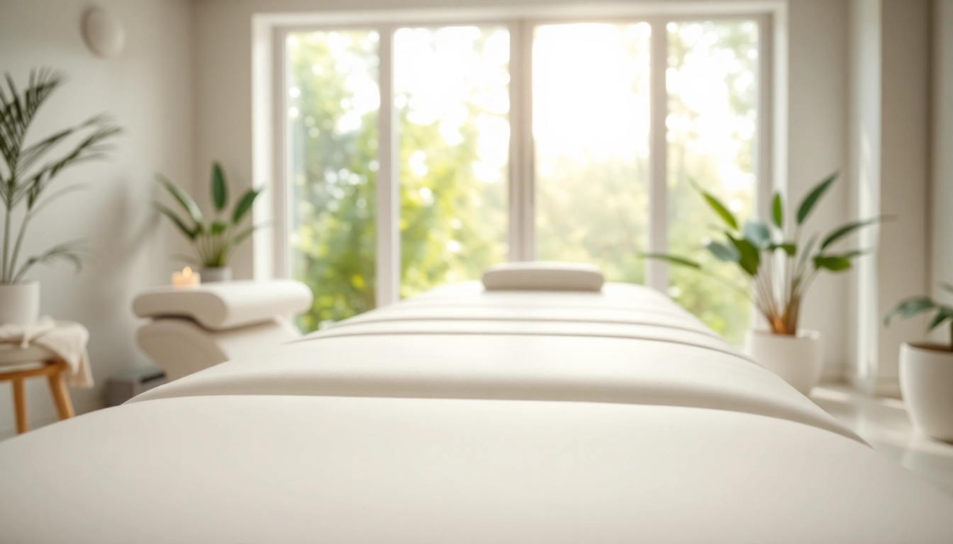 Erleben Sie eine elegante kosmetik liege mit luxuriösem Design und gepolsterter Liegefläche.