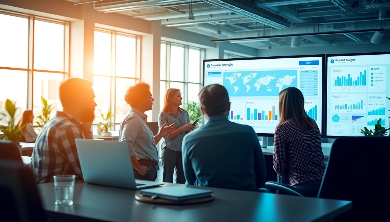 Conduct a thorough competitor pricing analysis with a collaborative team in a modern office setting.