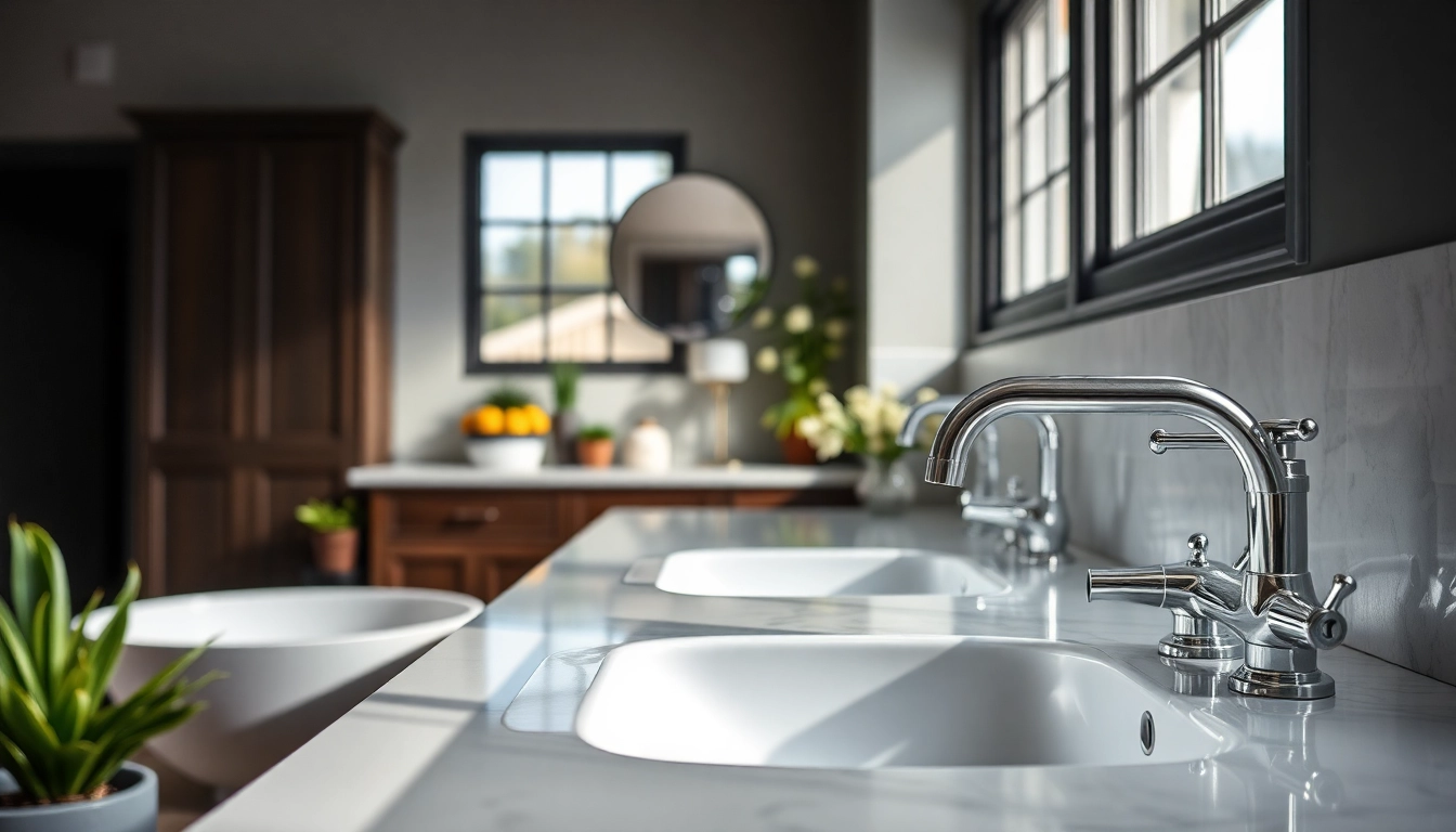 Showcasing American Standard fixtures enhancing a modern bathroom with elegance and style.