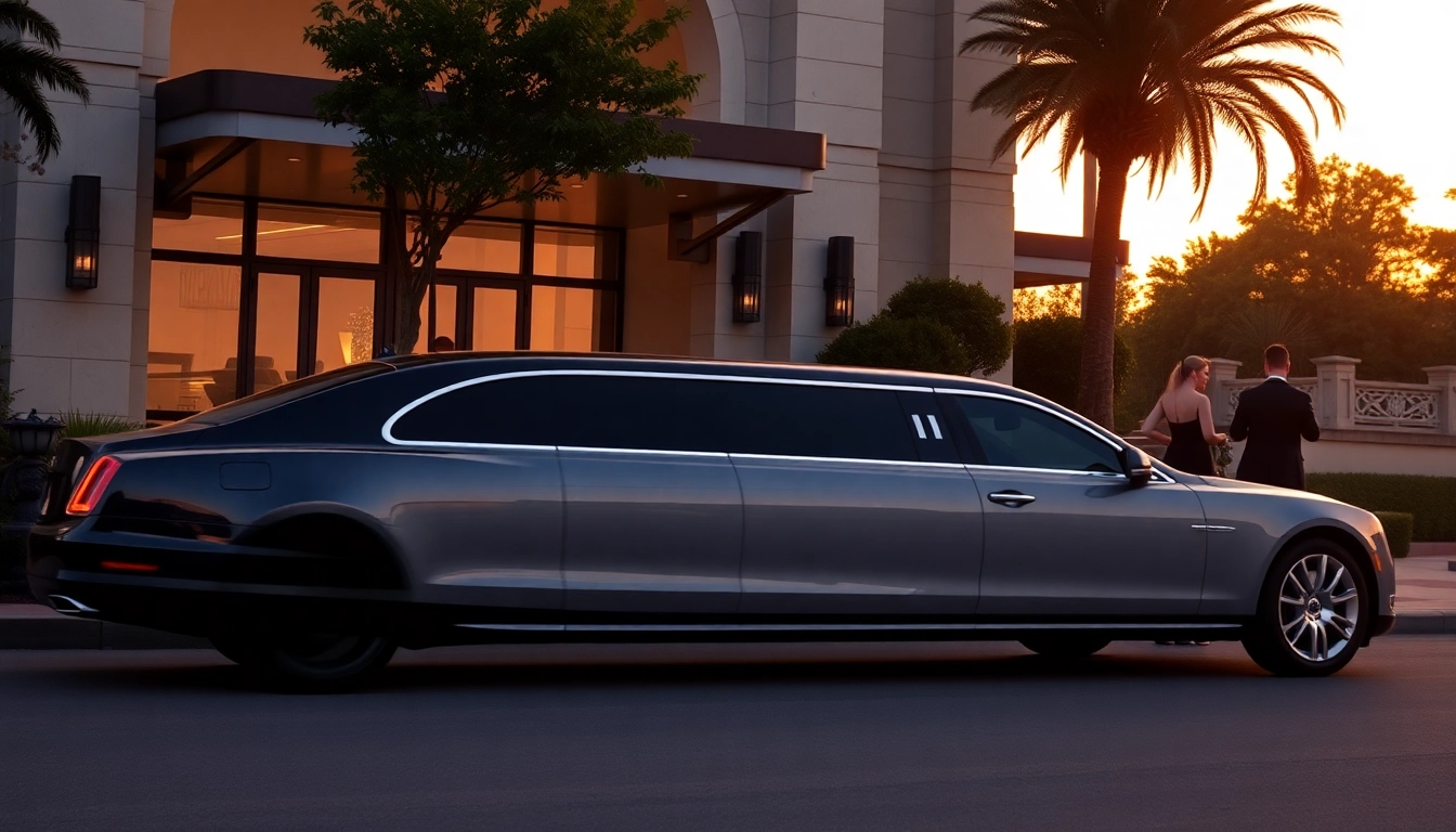 Experience premium car service Atlanta with our luxurious limousine featuring elegant design and comfort.