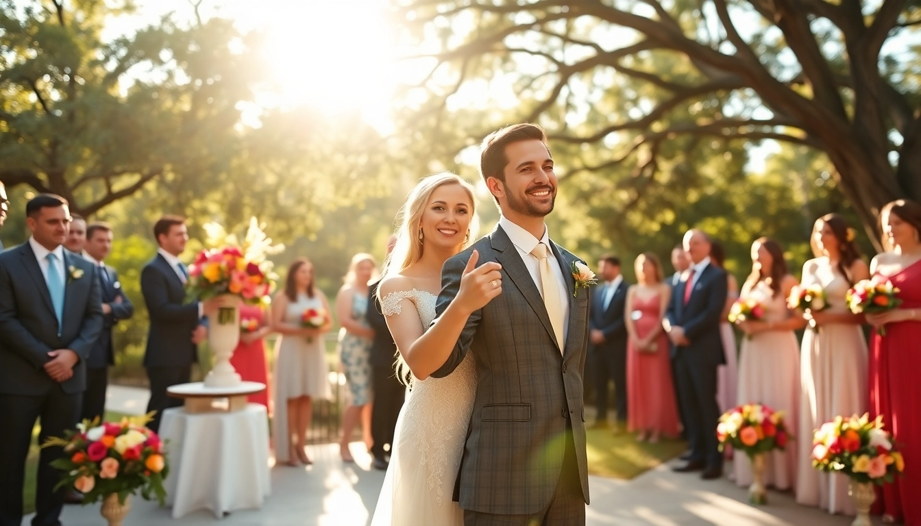 Tallahassee Photographer capturing a joyful wedding dance under natural sunlight.