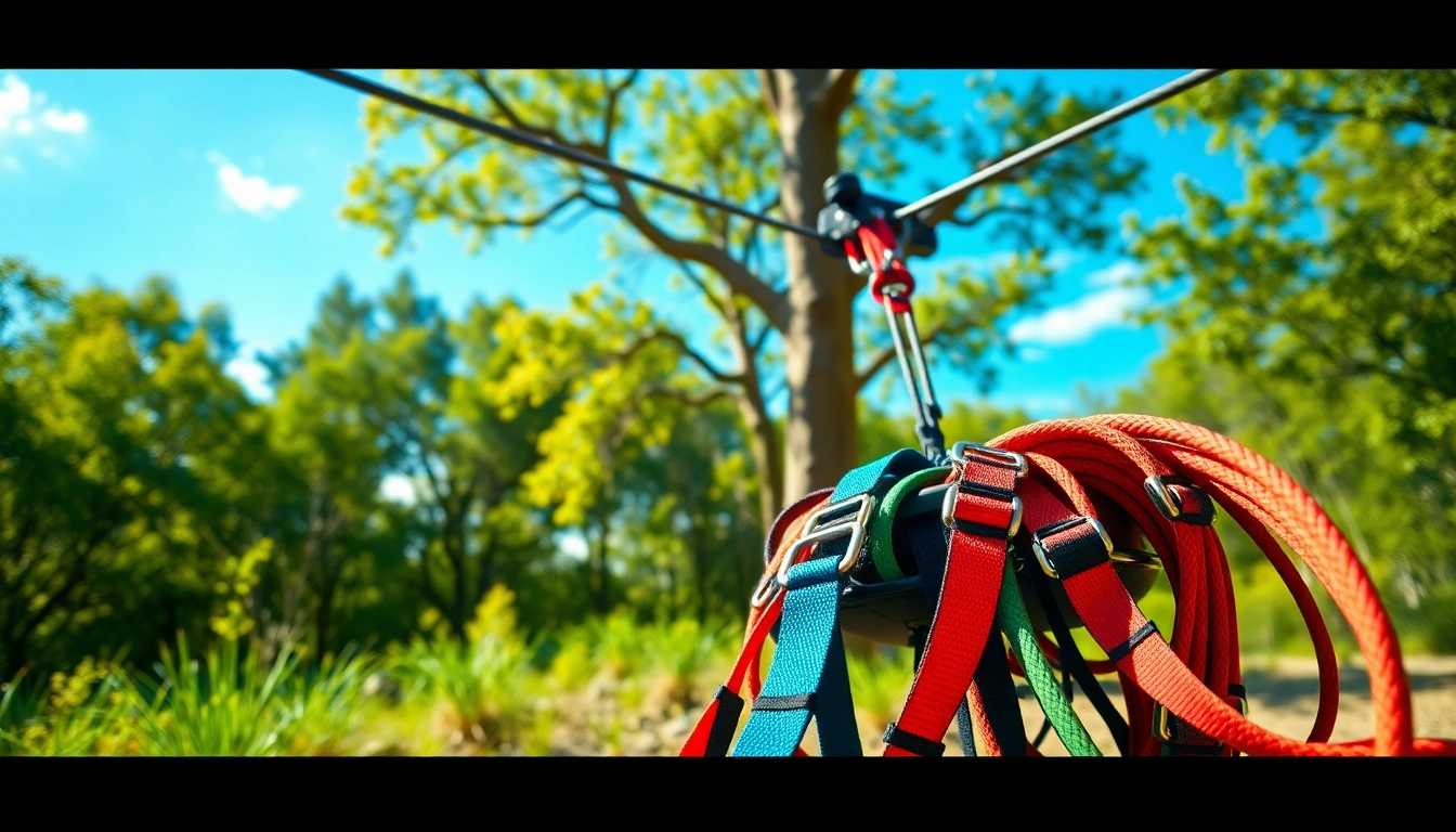 Engaging ZIP WIRE KIT displayed in a vibrant outdoor setting for adventurous experiences.