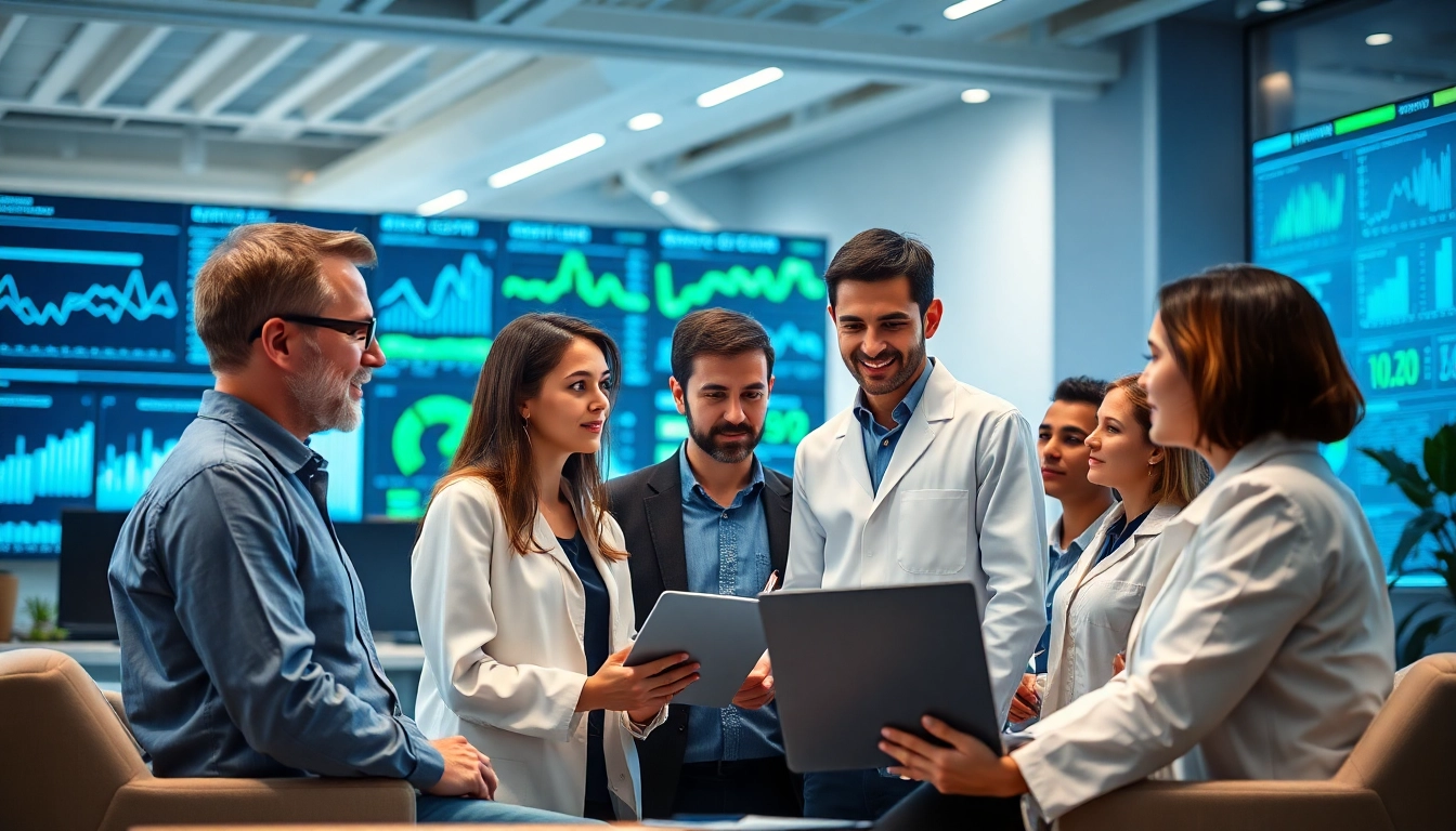 Visual representation of hostmix.ai team collaborating on innovative data solutions.