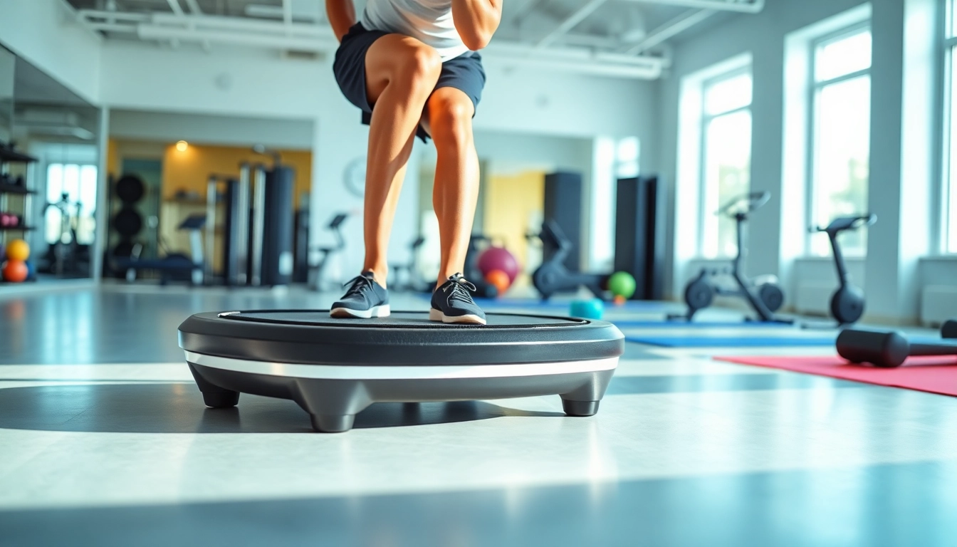 Engaging in whole body vibration therapy to enhance muscle strength and overall fitness.
